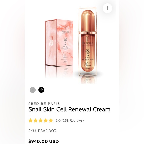 Predire Other - Predire Paris Snail Skin Cell Renewal Cream